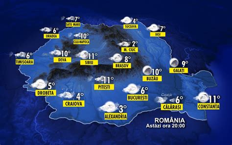 Prognoză meteo pe trei zile Călugăreni, Prahova, România